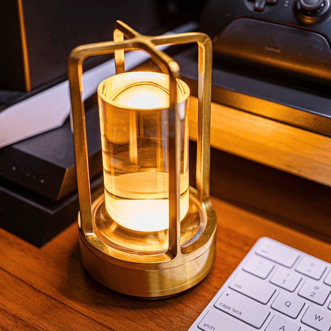 Klarako Crystal Lantern Lamp