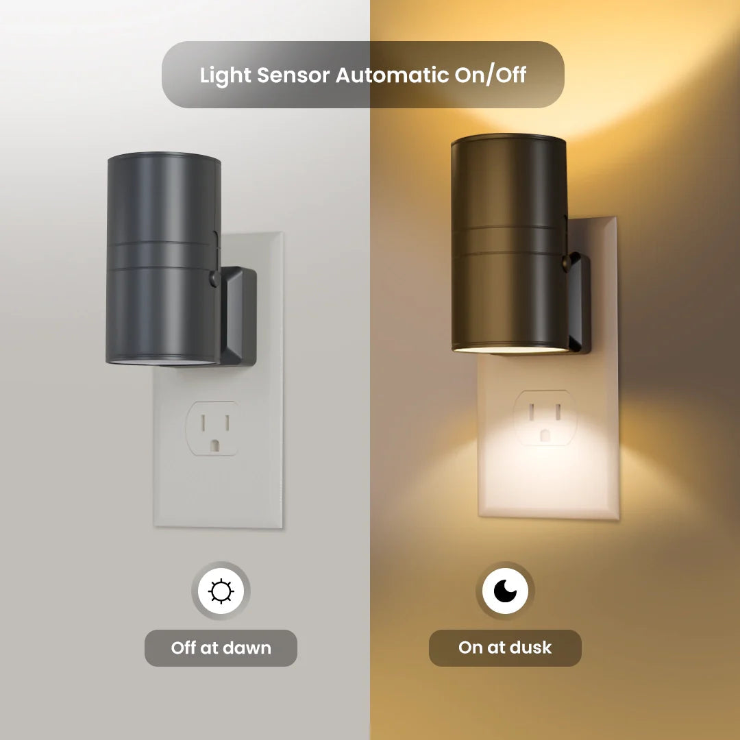 Aoralight Dimmable Night Light Plug in Aora 